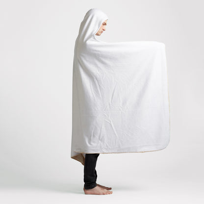 Large Hooded Sherpa Blanket 60x80