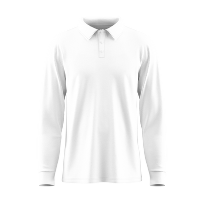 Men's Polo Shirt - Long Sleeve