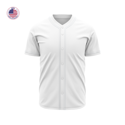 Womens Baseball Jersey - Full Button