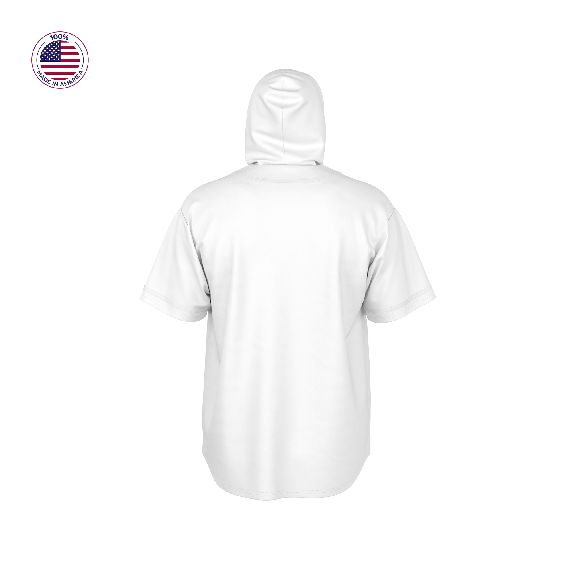 Baseball Jersey - Full Button w/ Hood