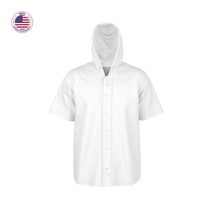 Baseball Jersey - Full Button w/ Hood